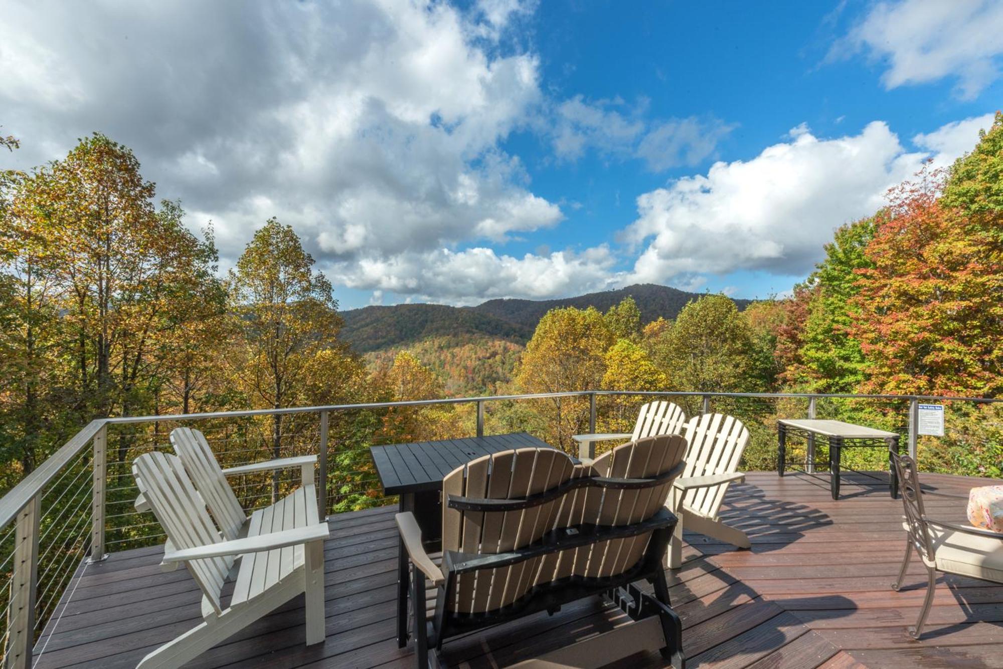 Skytop Chalet Pet Friendly, Hot Tub And Views Villa Black Mountain Exteriör bild